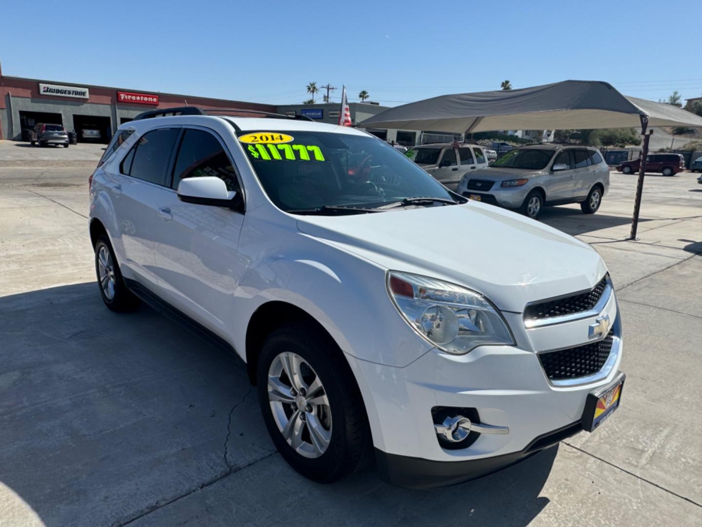 2014 White Chevrolet Equinox (2GNFLGEK0E6) , located at 2190 Hwy 95, Bullhead City, AZ, 86442, (928) 704-0060, 0.000000, 0.000000 - Photo#0